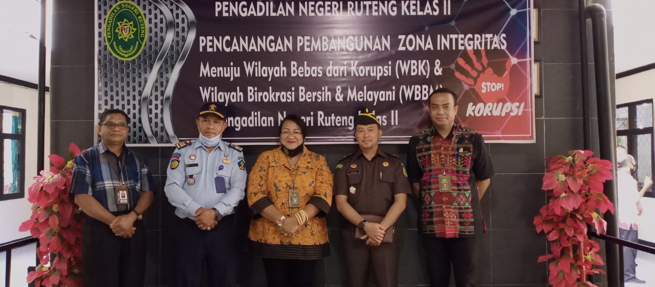 Pencanangan pembangunan zona integritas menuju wilayah bebas dari korupsi (WBK)dan Wilayah birokrasi bersih dan melayani (WBBM)